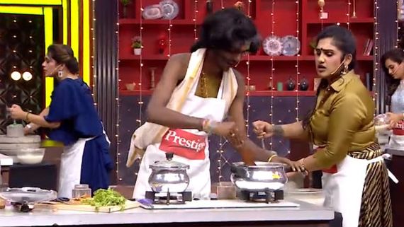 வாவ்.. செம.. சூப்பர்.. குக்கு வித் கோமாளியில் அசத்திய வனிதா விஜயகுமார் 