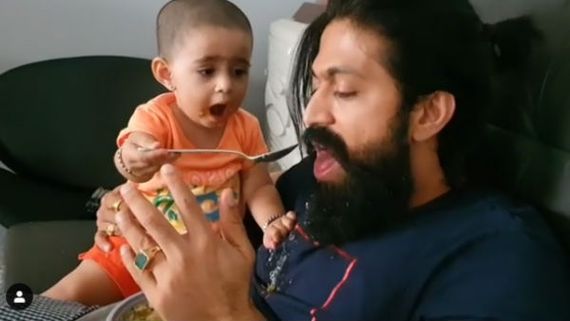 'இந்தாங்க, நீங்க சாப்பிடுங்க...' ராக்கி பாய்க்கு சாப்பாடு ஊட்டும் பாசக்கார மகள்.. வைரலாகும் வீடியோ! 