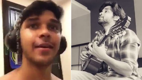 கிட்டாரும் கையுமாக.. உன்னாலே உன்னாலே பாட்டு.. லாக் டவுனில் துருவ் என்ன செய்றாருன்னு பாருங்க!