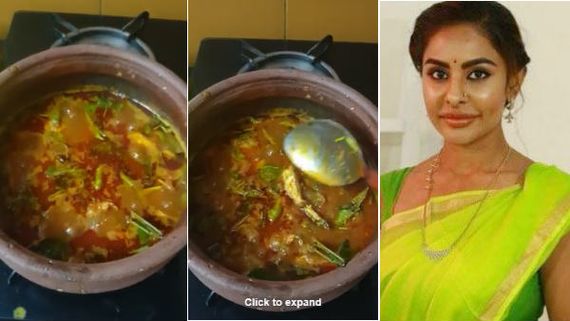 பாக்கும் போதே சாப்பிடனும் போல இருக்கு.. சர்ச்சை நடிகை வெளியிட்ட வீடியோ.. எச்சில் ஊற்றும் ஃபேன்ஸ்! 
