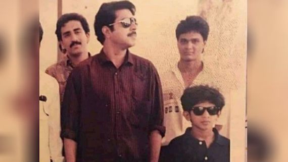 சாக்லெட் பாய் துல்கர் சல்மான்.. சிறு வயசு போட்டோ.. வாய் பிளக்கும் பெண் ரசிகைகள்!