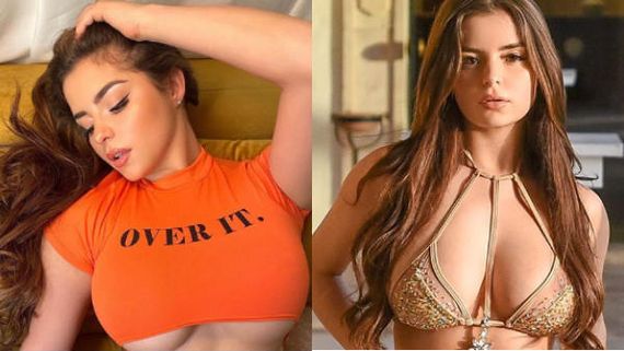 என்ன சைஸ்.. இணையத்தை சூடேற்றும் இன்ஸ்டா மாடல்.. இதுக்கு மேல ஹாட்டா ஒரு அழகி இருப்பது டவுட்டுதான்!