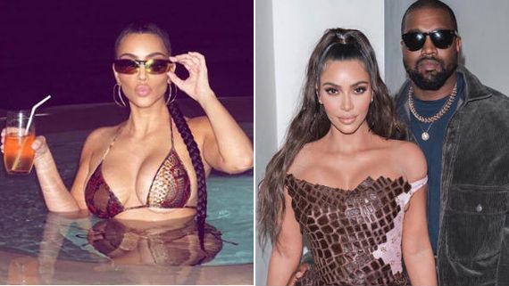 என்ன மறுபடியும் பிரச்சனையா? கணவரை விரைவில் விவாகரத்து செய்யப் போகிறாராம் கிம் கர்தாஷியன்!