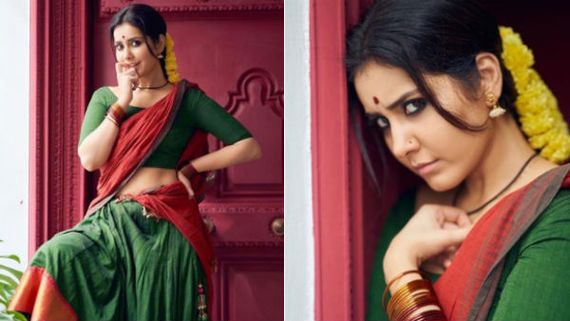 ஆயிரம் இருந்தாலும் இது அள்ளும் ஸ்டைல்.. பாவாடை, தாவணியில் பிரபல நடிகை.. அப்படி புகழும் ஃபேன்ஸ்! 