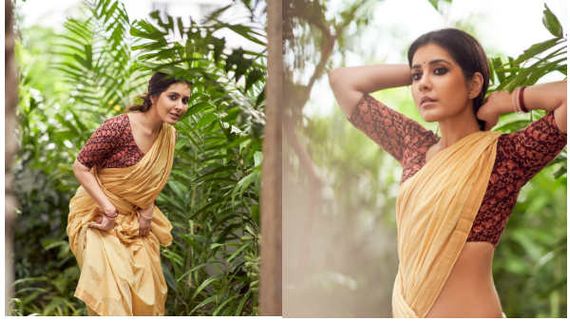 வில்லேஜ் ஸ்டைலில் வியக்கும் போஸ்.. பிரபல நடிகையின் வேற லெவல் போட்டோஸ்.. ஆச்சரியத்தில் ஃபேன்ஸ்! 