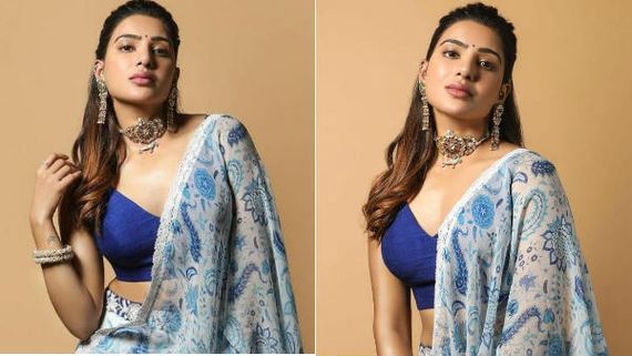 பெஸ்டிவல் மூடில் இருக்கும்  சமந்தாவின் அசத்தல் பிக்ஸ்..  வாய் பிளந்த ரசிகர்கள்!