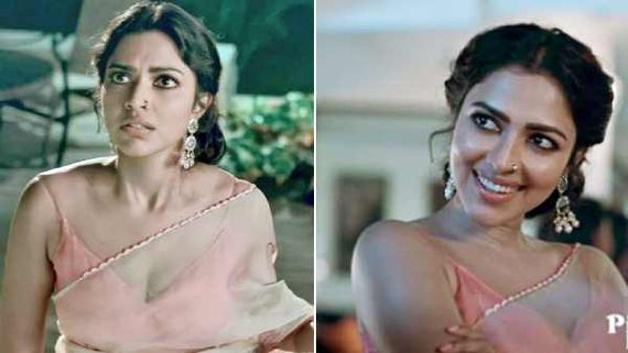 லூப் வச்ச ஜாக்கெட்.. ட்ரான்ஸ்ப்ரன்ட் புடவை.. வெப் சீரிஸில் வேற மாதிரி மிரளவிடும் அமலா பால்! 