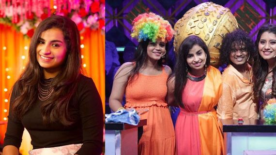 ஷிவாங்கிய கொஞ்சுறே.. என் கிட்ட  கத்தியை காட்டறே.. கோச்சுக்கிட்ட மணிமேகலை! 