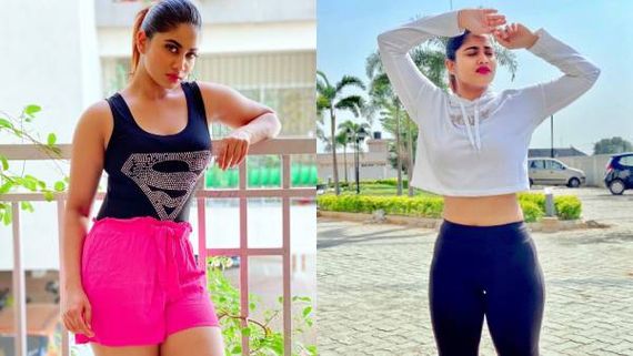 நான் ஒரு ஜிம் பாடி.. வெளிச்சம் போட்டுக் காட்டிய ஷிவானி.. தூக்கம் தொலைத்த ரசிகர்கள் 