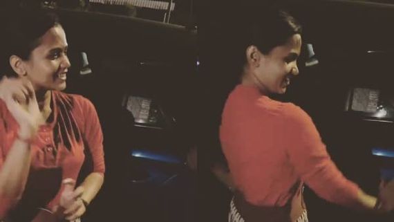 நடு ரோடில்.. கணவருடன் குத்தாட்டம்.. கலக்கிய மணிமேகலை 