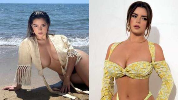 கையெல்லாம் ஃபுல் ஸ்லீவ் வச்சு மூடியிருக்கீங்க.. மத்ததெல்லாம் ஓப்பனா இருக்கே.. திணறடிக்கும் டெமி!