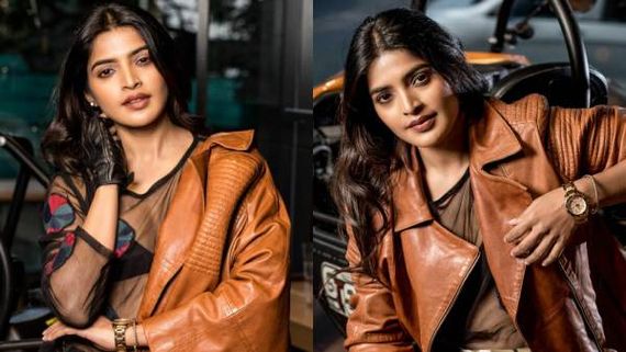 சஞ்சிதா ஷெட்டியின் லேட்டஸ்ட் கெத்து போட்டோஷூட்! 