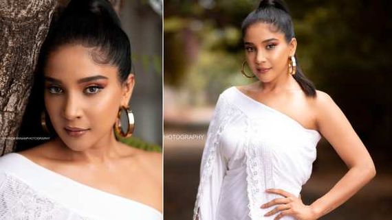 டிரெஸ்ஸே சின்னது.. அதுலேயும் எவ்ளோ பெரிய ஓபன்.. மோசமான உடையில் சாக்ஷி.. கழுவி ஊற்றும் நெட்டிசன்ஸ்! 