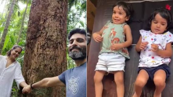 அடர்ந்த காட்டுப்பகுதியில் குடும்பத்துடன் ட்ரிப்… சமீரா ரெட்டி பகிர்ந்த த்ரில் வீடியோ ! 