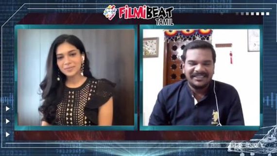 ஷூட்டிங் ஸ்பாட்ல  எல்லோரும் செமயா கலாய்ப்பாங்க ... சார்பட்டா பரம்பரை  நாயகி துஷாரா விஜயன் ! 