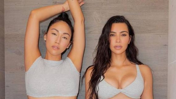 உள்ளாடையில் என்ன ட்விஸ்ட்; கிம் கர்தாஷியன் கவர்ச்சிகரமாக அறிமுகப்படுத்திய புதிய ரக உள்ளாடைகள்!