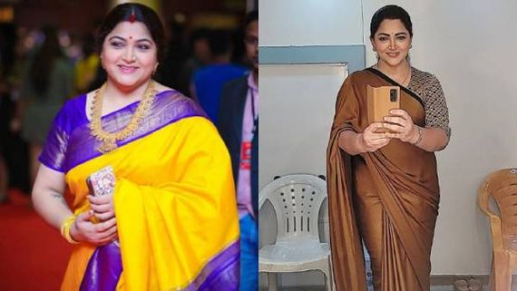 குஷ்புவா இது...இப்படி ஸ்லிம் ஆகிட்டாரே... வாவ் சொல்லும் ரசிகர்கள் 