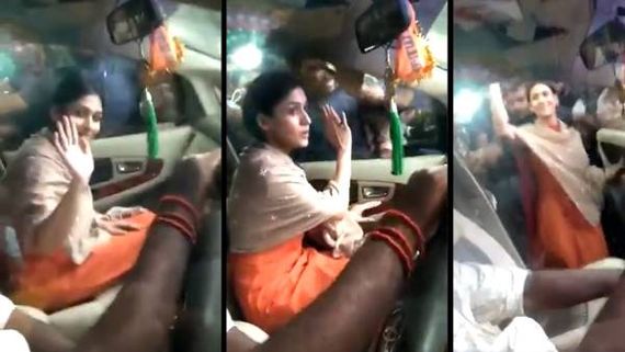 நயன்தாராவை பார்த்ததுமே அலைமோதிய கூட்டம்; காருக்குள் ஏற முடியாமல் சிக்கித் தவித்த விஜய்சேதுபதி!