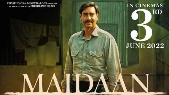 கால்பந்தாட்ட பயிற்சியாளரின் உண்மைக்கதை “Maidaan“... ரிலீஸ் தேதி அறிவிப்பு!