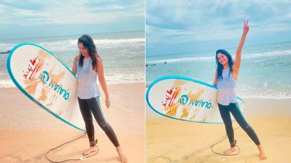 பிந்து மாதவிக்கு இவ்வளவு திறமையா… வியந்து பாராட்டும் ரசிகர்கள் !