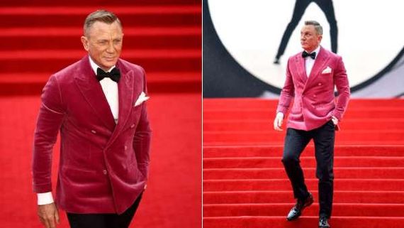 ஜேம்ஸ் பாண்ட்டாக கடைசி முறை சிவப்புக் கம்பளத்தில் நடந்த ஹாலிவுட் நடிகர் டேனியல் க்ரேக்! 