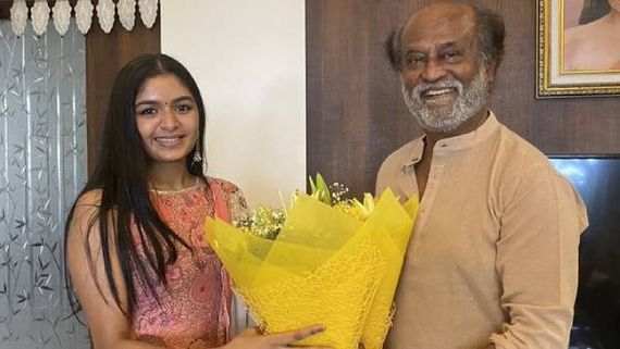 ஹீரோயின் ஆகிட்டேன்.. என்னையும் வாழ்த்துங்க தலைவரே.. ரஜினிகாந்திடம் ஆசி பெற்ற அதிதி ஷங்கர்!