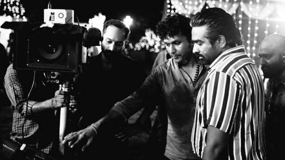 டைரக்டரே வெளியிட்ட ஷுட்டிங் ஃபோட்டோ... வைரலாகும் விக்ரம் BTS ஃபோட்டோ 