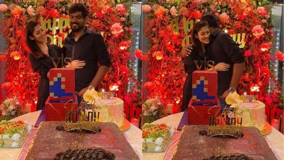காதலர் விக்னேஷ் சிவனுக்கு நயன்தாரா கொடுத்த சர்ப்ரைஸ் கிஃப்ட்...வைரலாகும் ஃபோட்டோஸ்