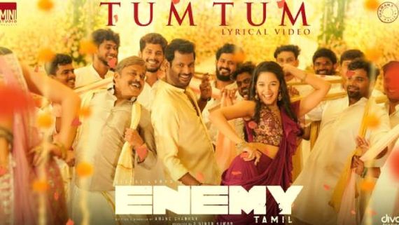 அடித்து நொறுக்கும் ‘எனிமி’ 2 வது பாடல்.... கேட்டு ஆட்டம்போடும் ரசிகர்கள் !