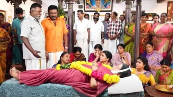லட்சுமி அம்மா மரண காட்சியில் நடிச்சது பொம்மையா?... கடுப்பான பாண்டியன் ஸ்டோர்ஸ் ஹேமா!