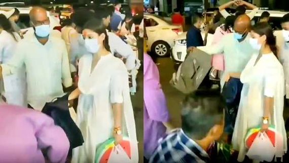 பேரம் பேசி பேக் வாங்கிய நயன்தாரா... வைரலாகும் க்யூட் வீடியோ 