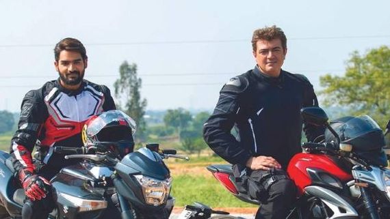 முரட்டு சிங்கிளாக அஜித்...மாஸ் வைரலாகும் வலிமை BTS ஃபோட்டோஸ் 