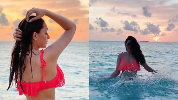  பிகினியில் தரிசனம் கொடுத்த ஹன்சிகா... குஷியில் ரசிகர்கள்