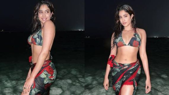 பிகினியில்  ஜான்வி கபூர்… அசத்தல் போட்டோஸ் உங்களுக்காக!