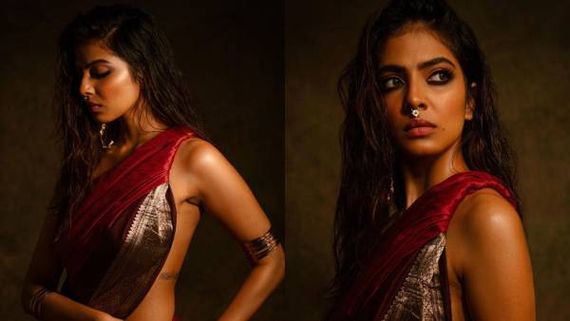மாளுமா வாட் இஸ் திஸ்? முகம் சுளிக்கும் கவர்ச்சியில் மாளவிகா மோகனன்!