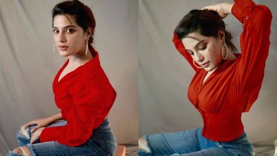 அழகே பொறாமைப்படும் பேரழகி ஆத்மிகாவின் அசத்தல் போட்டோஷூட்!