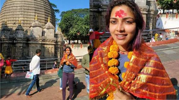  முழுவதும் ஆன்மீகவாதியாக மாறிய நடிகை அமலாபால் !