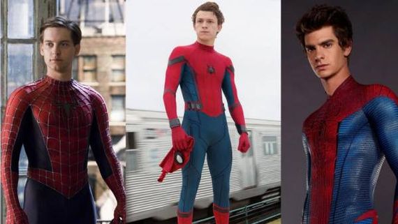 அவெஞ்சர்ஸ் எண்ட் கேமுக்கு பிறகு அப்படியொரு பிரம்மாண்ட மிரட்டல்.. ஒரே ஸ்க்ரீனில் 3 ஸ்பைடர்மேன்கள்!