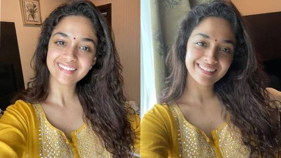 கொரோனாவில் இருந்து குணமான கீர்த்தி சுரேஷ்.. என்ன முகம் இப்படி டல் ஆகிடுச்சே என வருந்தும் ஃபேன்ஸ்!