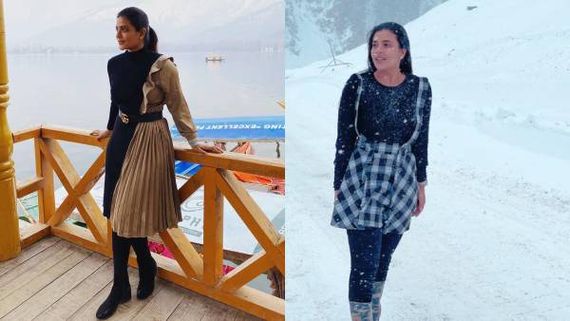 காஷ்மீர் ப்யூட்டிபுல் காஷ்மீர்... நடிகை ஐஸ்வர்யா ராஜேஷ் காஷ்மீரில் இன்பச்சுற்றுலா!