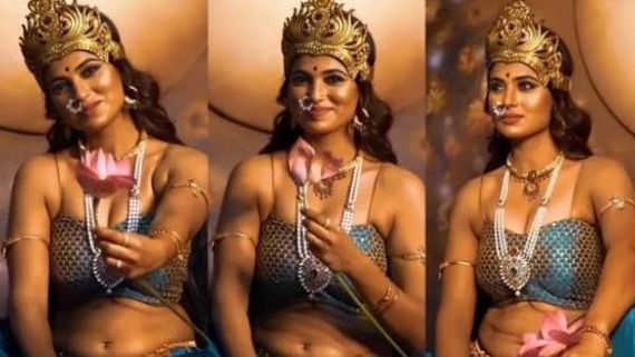 அம்மன் கெட்டப்பில் ரம்யா பாண்டியன்... இந்த போட்டோ ஷூட் புஸ்ஸா போச்சு!