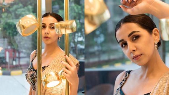 மின்மினி பூச்சி போல மின்னொளி வெளிச்சத்தில் மின்னும் நிக்கி கல்ராணி!