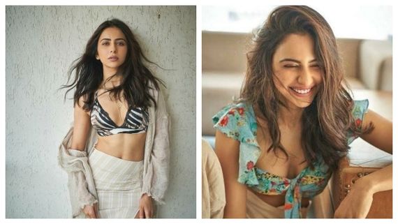  பிகினியில் செம ஸ்டைலாக போஸ் கொடுத்த ரகுல் பிரீத் சிங்.. வாயைப் பிளந்த ரசிகர்கள்!