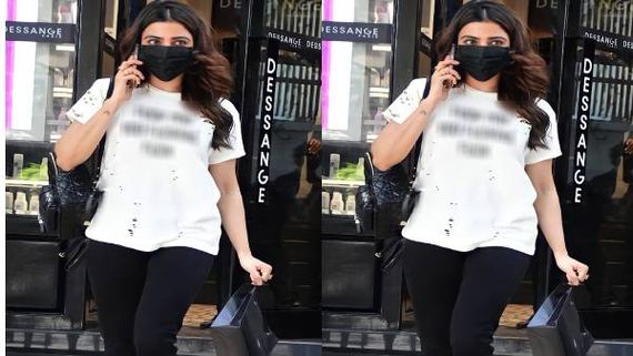 சமந்தாவின் டி-சர்ட்டில் ஆபாச வார்த்தைகள்.. பதறிப்போன ரசிகர்கள்.. குவியும் ட்ரோல்கள்!