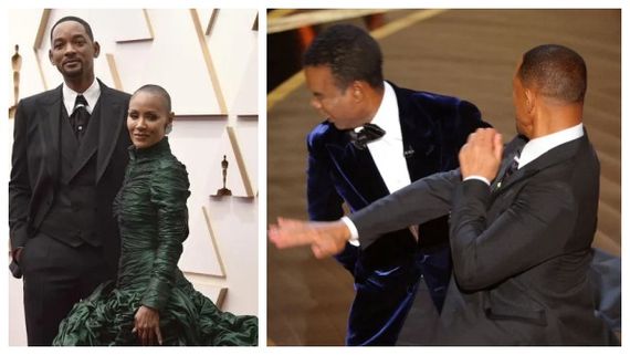 அடிப்பதற்கு முன் அந்த ஜோக்கிற்கு சிரித்தாரா வில் ஸ்மித்? எல்லாமே டிராமாவா? பறக்கும் மீம்கள்!