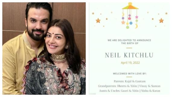 ஆண் குழந்தைக்கு அம்மாவான காஜல் அகர்வால்.. மகனுக்கு என்ன பெயர் வைச்சிருக்காங்க தெரியுமா?