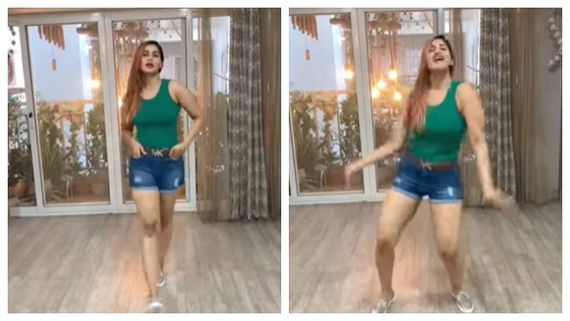 பீஸ்ட் 'ஜாலியோ ஜிம்கானா' பாடலுக்கு... ஜாலியாக ஆட்டம் போட்ட ஷிவானி !