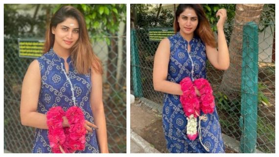 கையில் மாலையுடன் ஷிவானி நாராயணன்.. பிறந்தநாள் அதுவுமா பக்தி பரவசமா செம போஸ்.. வாழ்த்தும் ரசிகர்கள்!