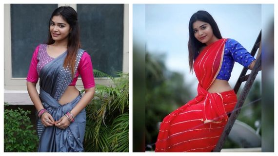 டான்ஸ் வராதுன்னு சொல்லிட்டு இடுப்பை இந்த வெட்டு வெட்டுறாரே தர்ஷா 