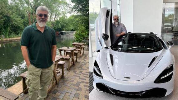 ரூ. 5கோடி மதிப்புள்ள சொகுசு காரில் அஜித்.. வியந்து பார்க்கும் ரசிகர்கள் !